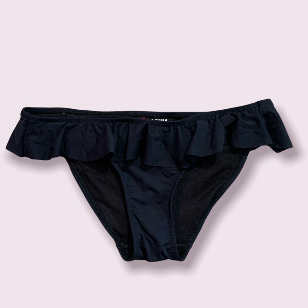 Garage frilled swim bottoms
